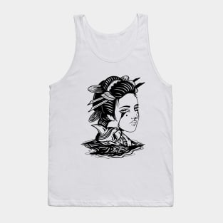 Geisha by Digent.ink Tank Top